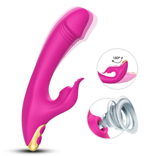 Vibrador Succión & Punto G Recargable