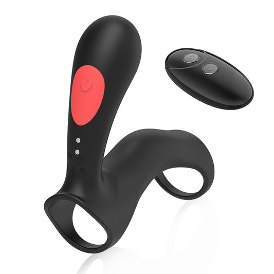 Anillo Vibrador Recargable Doble Aro